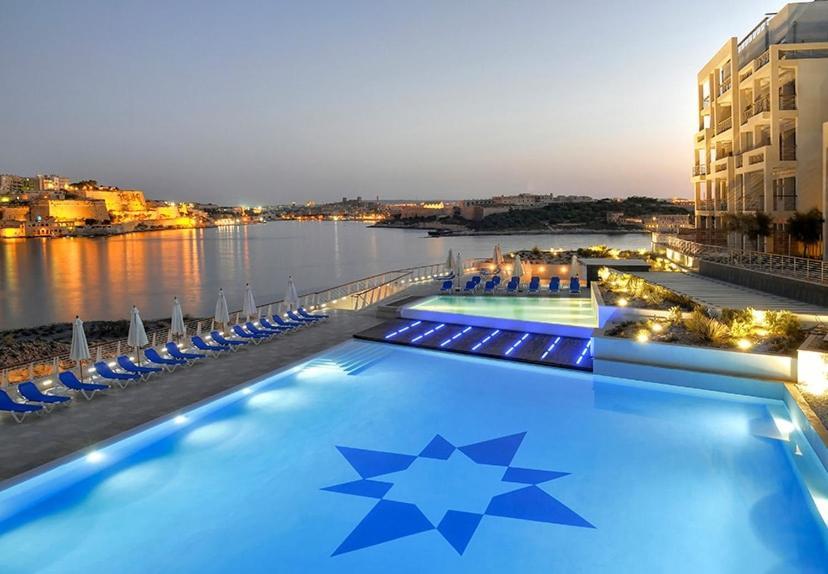 Stylish Apartment In Tigne Point Sliema Exterior foto